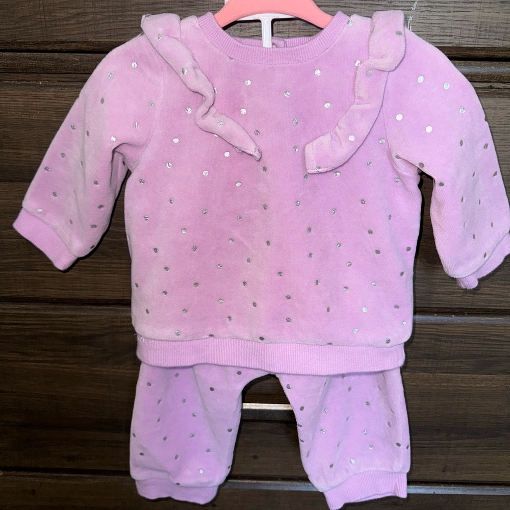 Little Me Track Suit Size: 6M